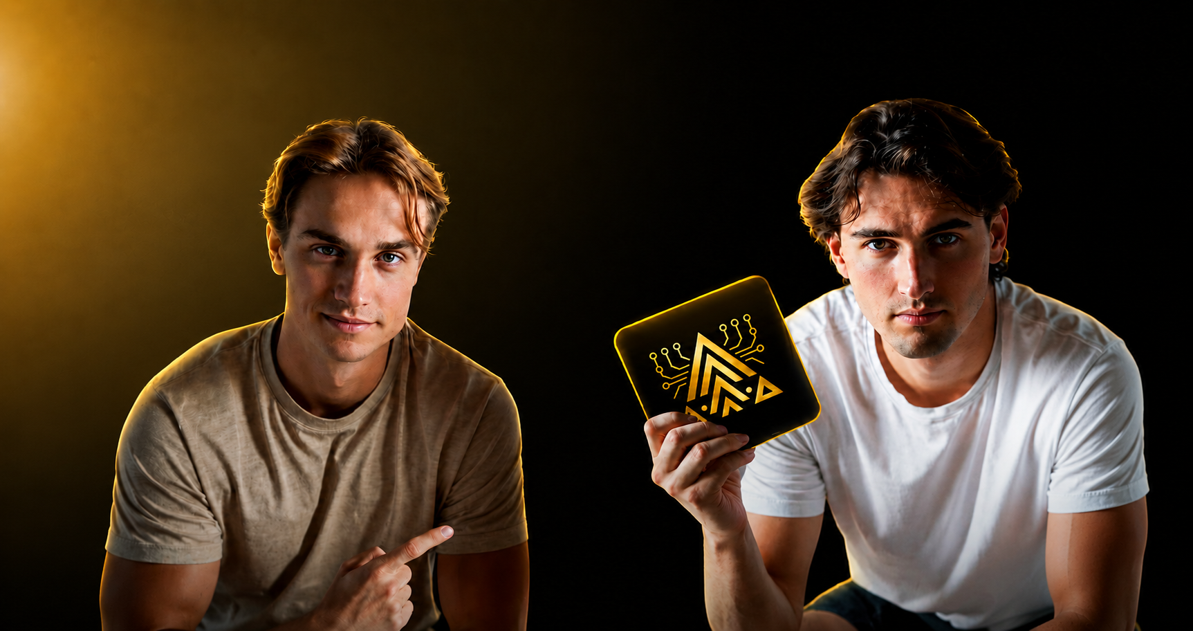 Oliver Rasmussen and Albert Olgaard